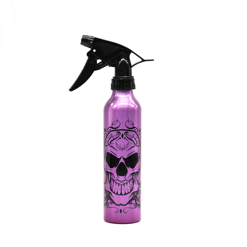 AVA Skull Tattoo Bottle Purple